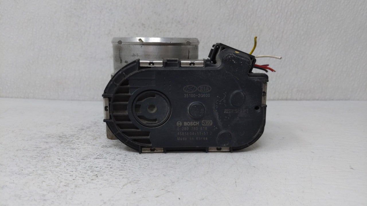 2015-2019 Hyundai Sonata Throttle Body P/N:0 280 750 618 35100-2G600 Fits Fits 2015 2016 2017 2018 2019 OEM Used Auto Parts 