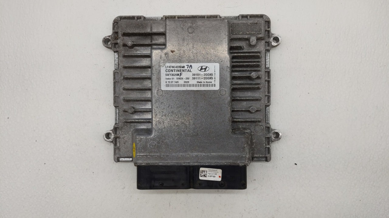 2015-2017 Hyundai Sonata PCM Engine Control Computer ECU ECM PCU OEM P/N:39101-2GGK5 39101-2GGK6 Fits Fits 2015 2016 2017 OE