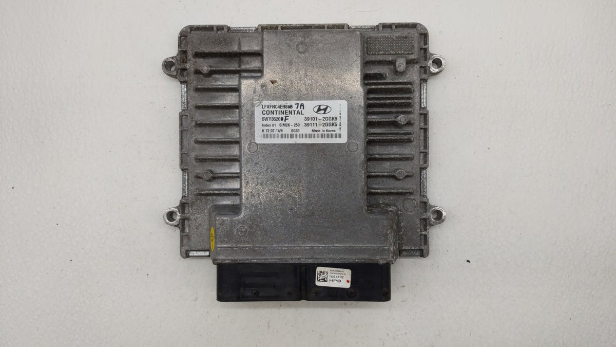 2015-2017 Hyundai Sonata PCM Engine Control Computer ECU ECM PCU OEM P/N:39101-2GGK5 39101-2GGK6, 39111-2GGK6 Fits 2015 2016