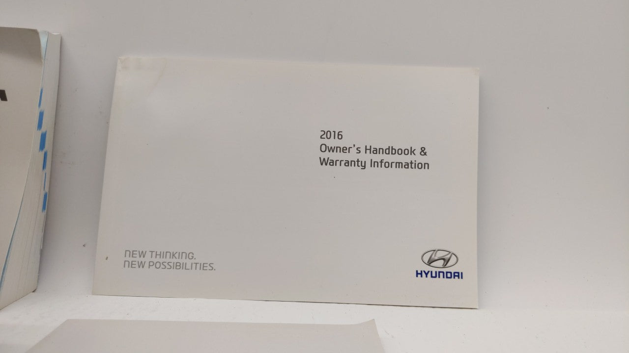 2016 Hyundai Sonata Owners Manual Book Guide OEM Used Auto Parts - Oemusedautoparts1.com