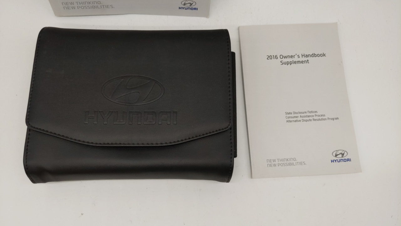 2016 Hyundai Sonata Owners Manual Book Guide OEM Used Auto Parts - Oemusedautoparts1.com