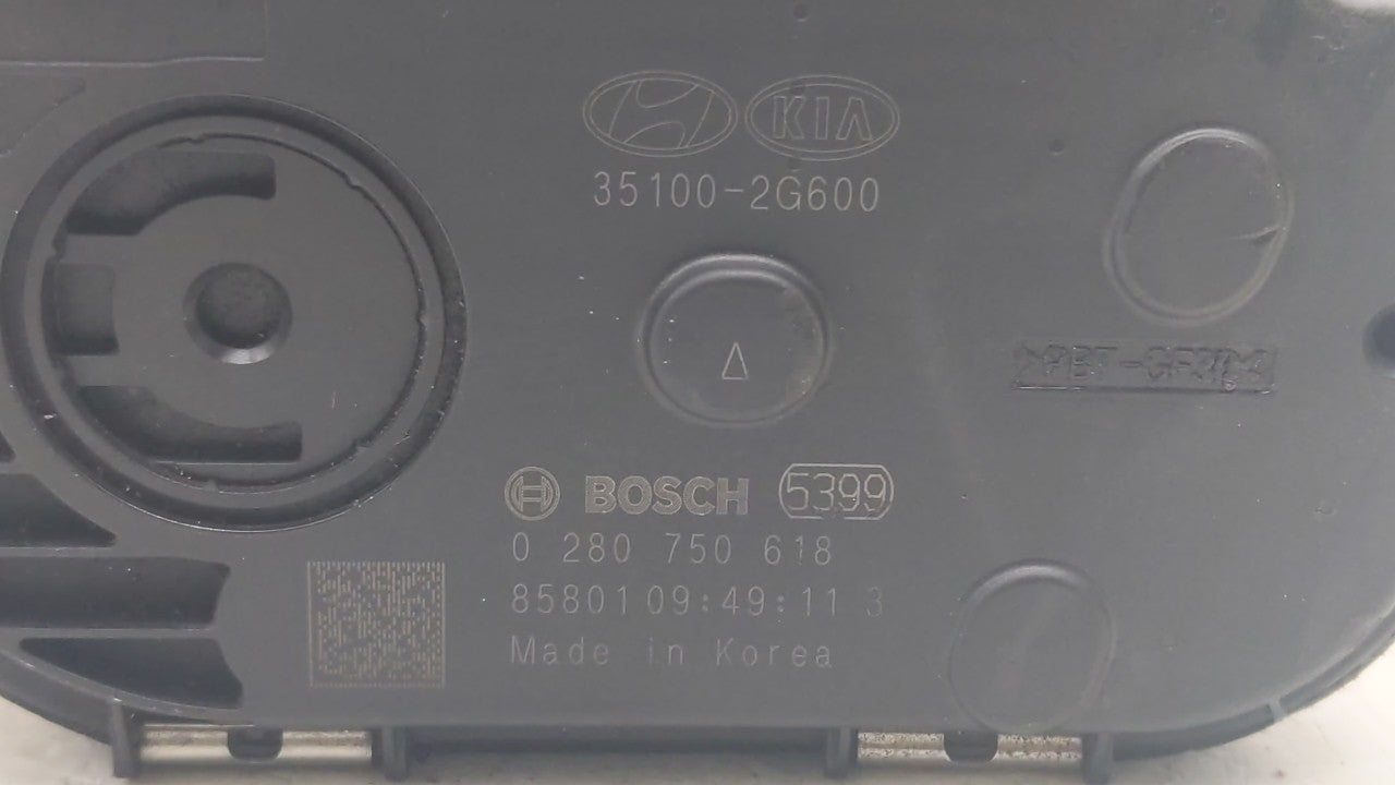 2015-2019 Hyundai Sonata Throttle Body P/N:35100-2G600 Fits Fits 2015 2016 2017 2018 2019 OEM Used Auto Parts - Oemusedautop