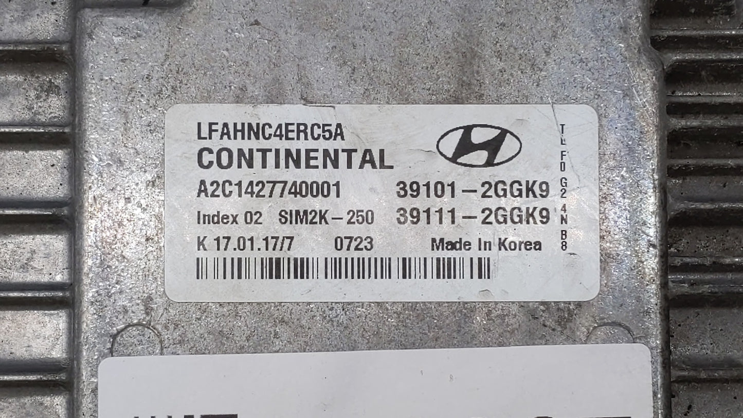 2015-2017 Hyundai Sonata PCM Engine Control Computer ECU ECM PCU OEM P/N:39101-2GGK9 39101-2GGK5 Fits Fits 2015 2016 2017 OE