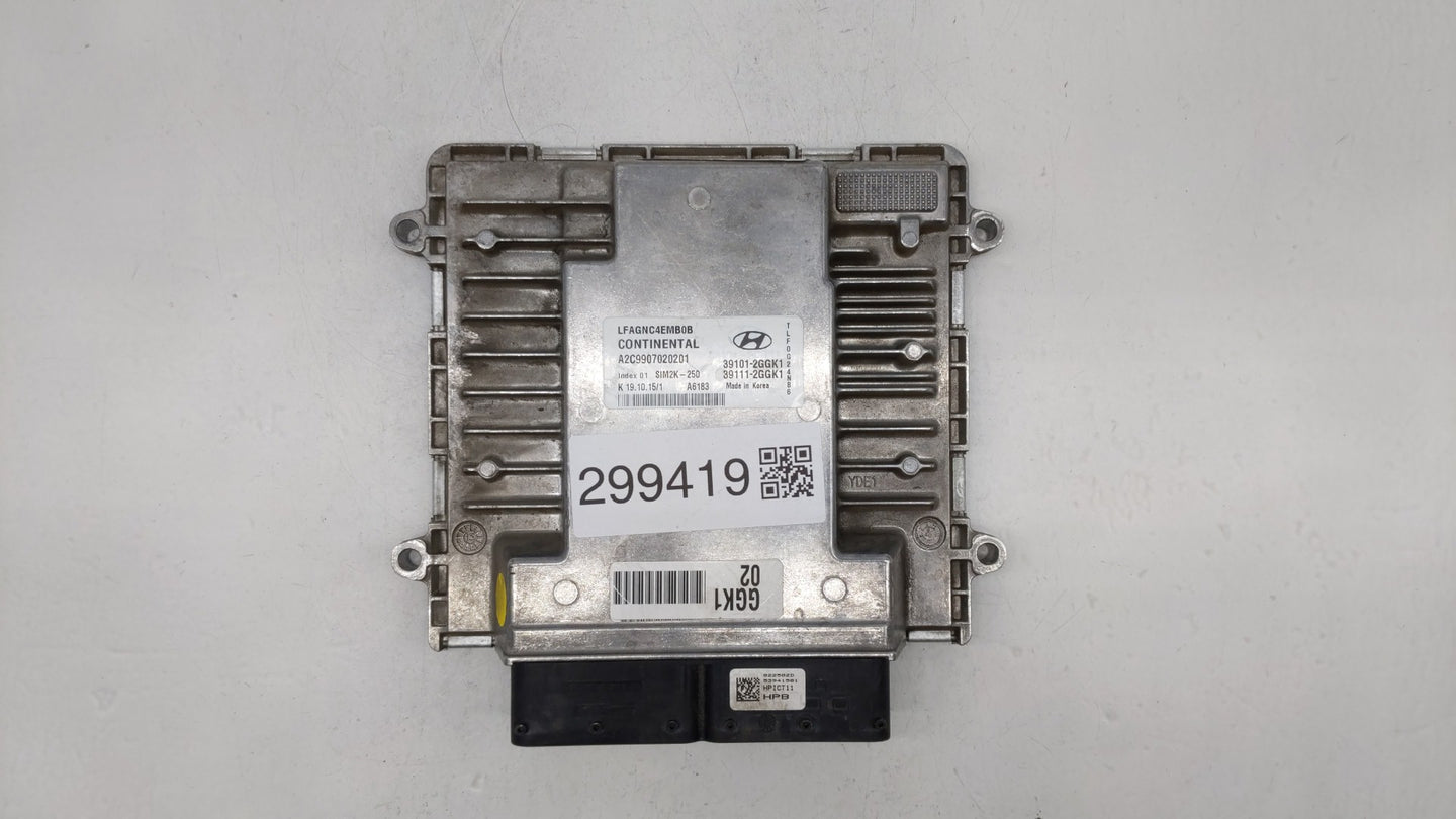 2015-2017 Hyundai Sonata PCM Engine Control Computer ECU ECM PCU OEM P/N:39101-2GGL3 39111-2GGL3 Fits Fits 2015 2016 2017 OE