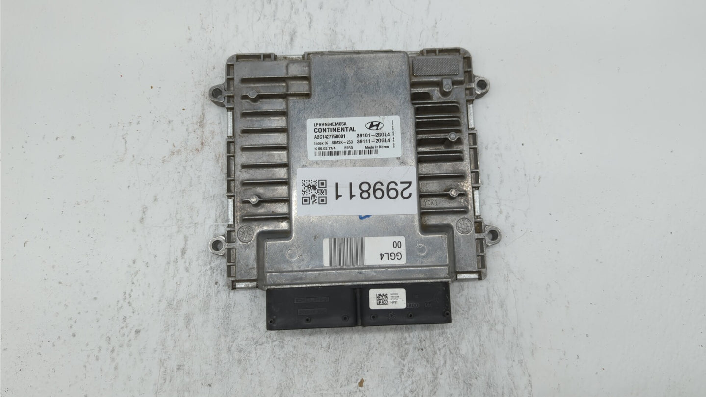 2015-2017 Hyundai Sonata PCM Engine Control Computer ECU ECM PCU OEM P/N:39101-2GGL4 39111-2GGL4 Fits Fits 2015 2016 2017 OE