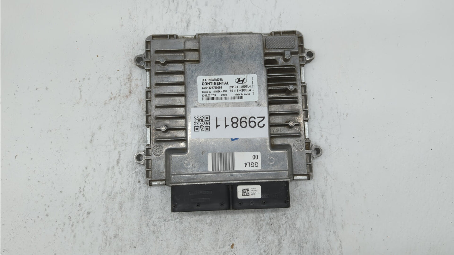 2015-2017 Hyundai Sonata PCM Engine Control Computer ECU ECM PCU OEM P/N:39101-2GGL4 39111-2GGL4 Fits Fits 2015 2016 2017 OE