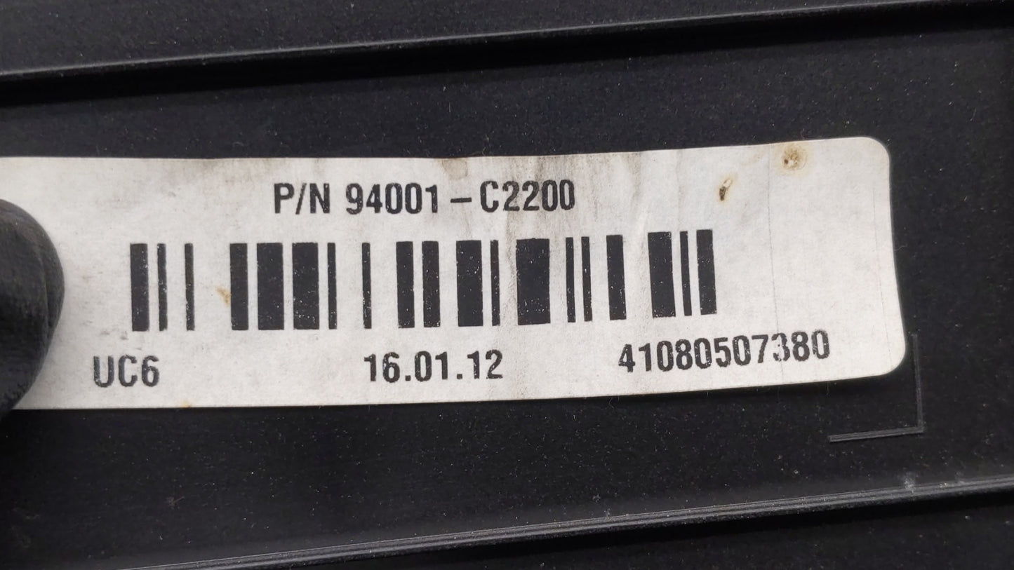 2016-2017 Hyundai Sonata Instrument Cluster Speedometer Gauges P/N:94001-C2201 94001-C2200 Fits Fits 2016 2017 OEM Used Auto