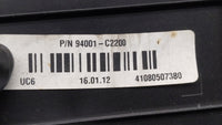 2016-2017 Hyundai Sonata Instrument Cluster Speedometer Gauges P/N:94001-C2201 94001-C2200 Fits Fits 2016 2017 OEM Used Auto