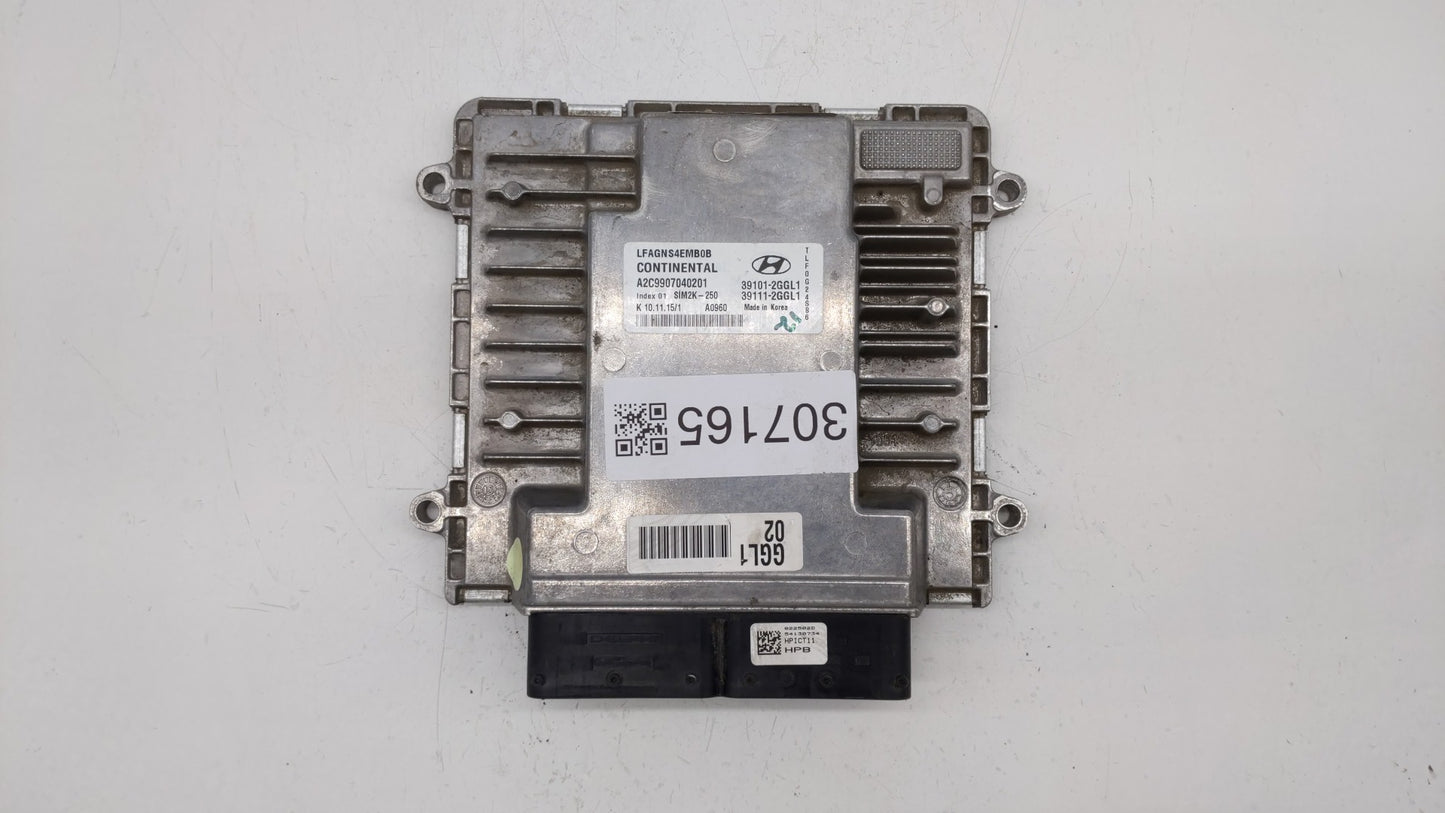 2015-2017 Hyundai Sonata PCM Engine Control Computer ECU ECM PCU OEM P/N:39101-2GGL2 39111-2GGL2 Fits Fits 2015 2016 2017 OE