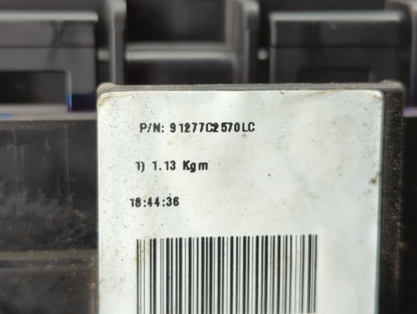 2016-2017 Hyundai Sonata Fusebox Fuse Box Panel Relay Module P/N:91271C2050LB 6423-0102-7, 91277C2570LC Fits Fits 2016 2017 