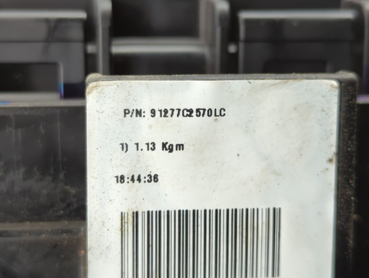 2016-2017 Hyundai Sonata Fusebox Fuse Box Panel Relay Module P/N:91271C2050LB 6423-0102-7, 91277C2570LC Fits Fits 2016 2017 