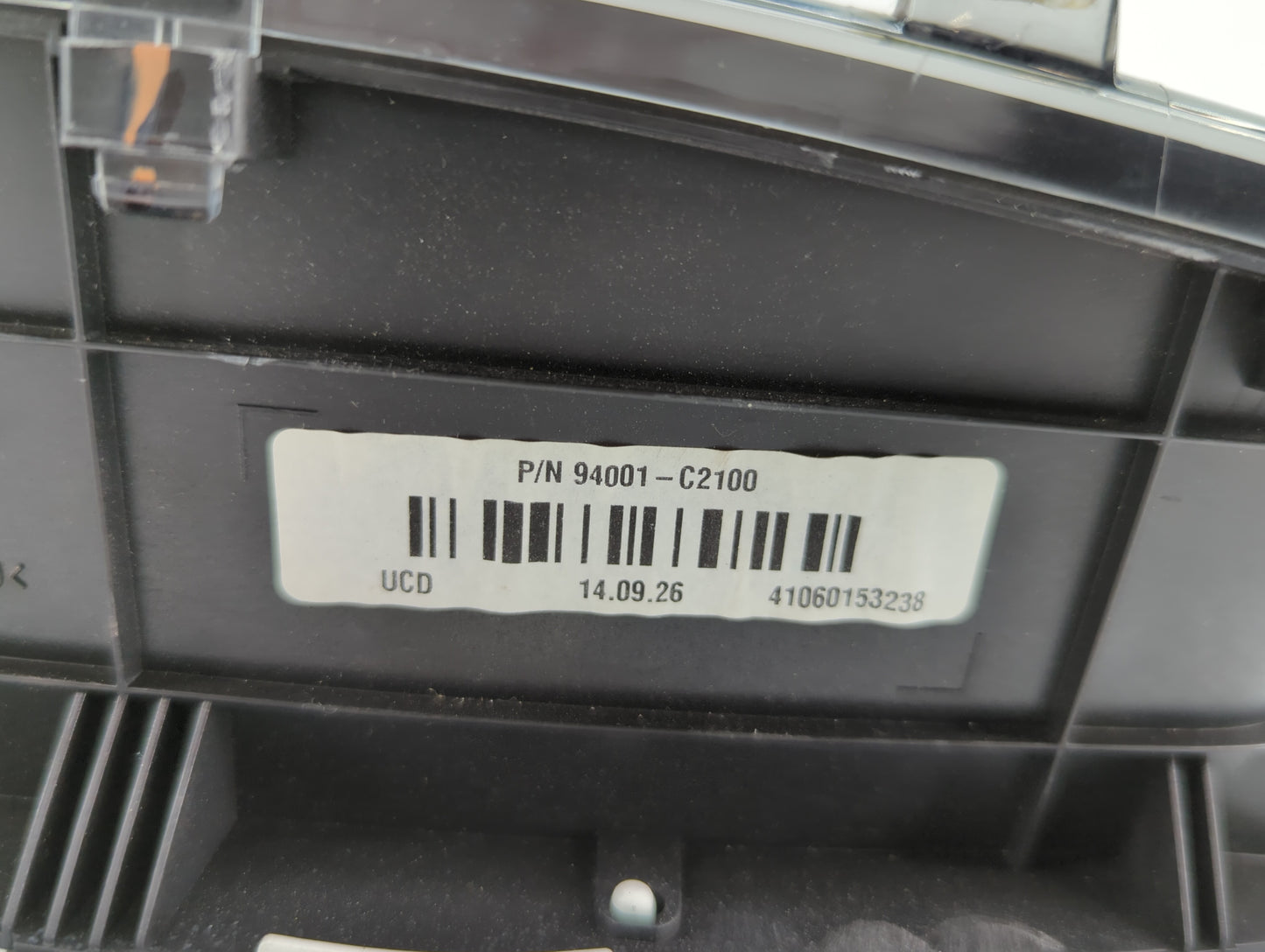 2015-2017 Hyundai Sonata Instrument Cluster Speedometer Gauges P/N:94001-C2100 94001-C2200 Fits Fits 2015 2016 2017 OEM Used