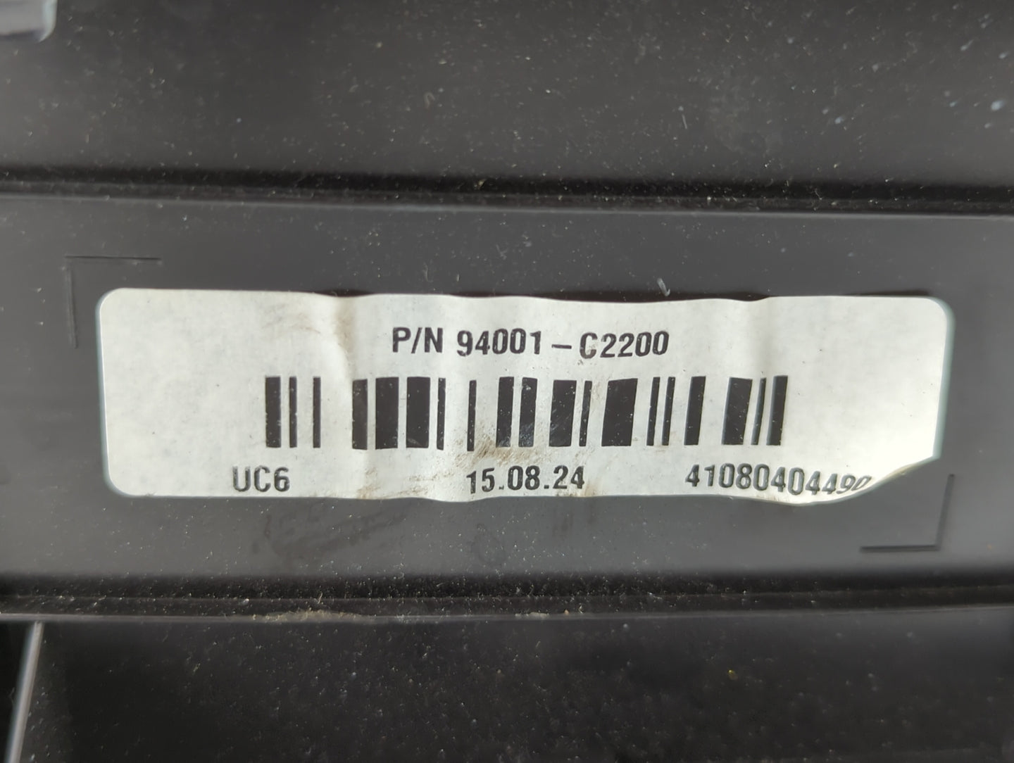 2016-2017 Hyundai Sonata Instrument Cluster Speedometer Gauges P/N:94001-C2200 Fits Fits 2016 2017 OEM Used Auto Parts - Oem