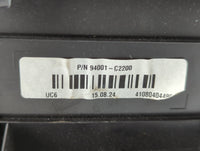 2016-2017 Hyundai Sonata Instrument Cluster Speedometer Gauges P/N:94001-C2200 Fits Fits 2016 2017 OEM Used Auto Parts - Oem