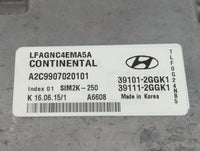 2015-2017 Hyundai Sonata PCM Engine Control Computer ECU ECM PCU OEM P/N:39111-2GGK1 39101-2GGK1 Fits Fits 2015 2016 2017 OE