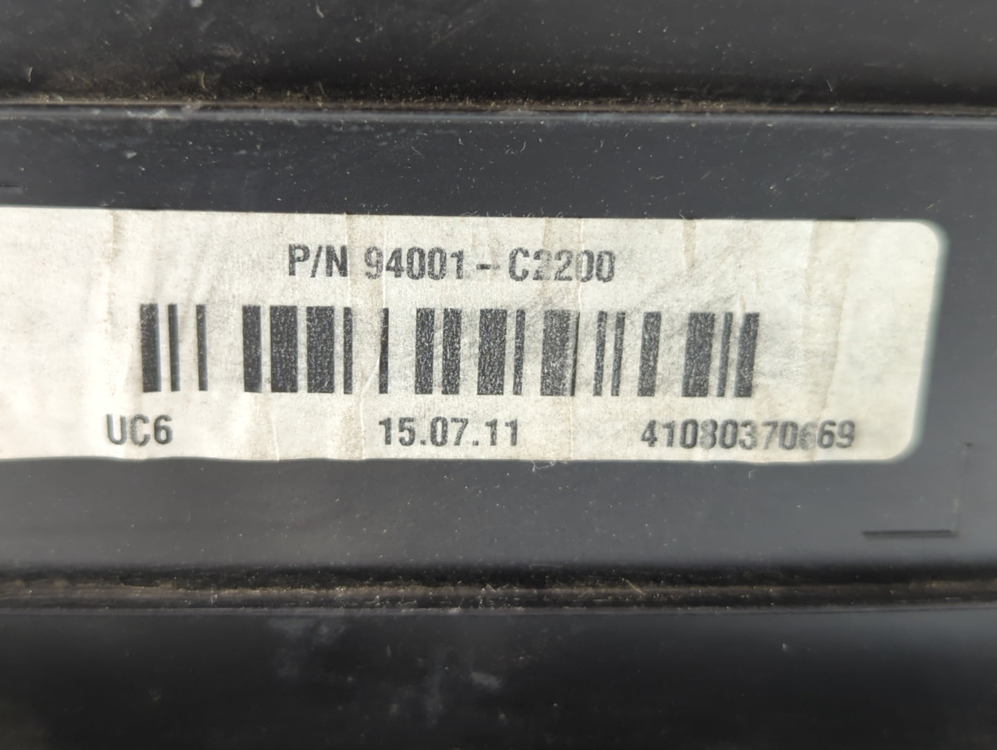 2015-2017 Hyundai Sonata Instrument Cluster Speedometer Gauges P/N:94001-C2100 94001-C2200 Fits Fits 2015 2016 2017 OEM Used