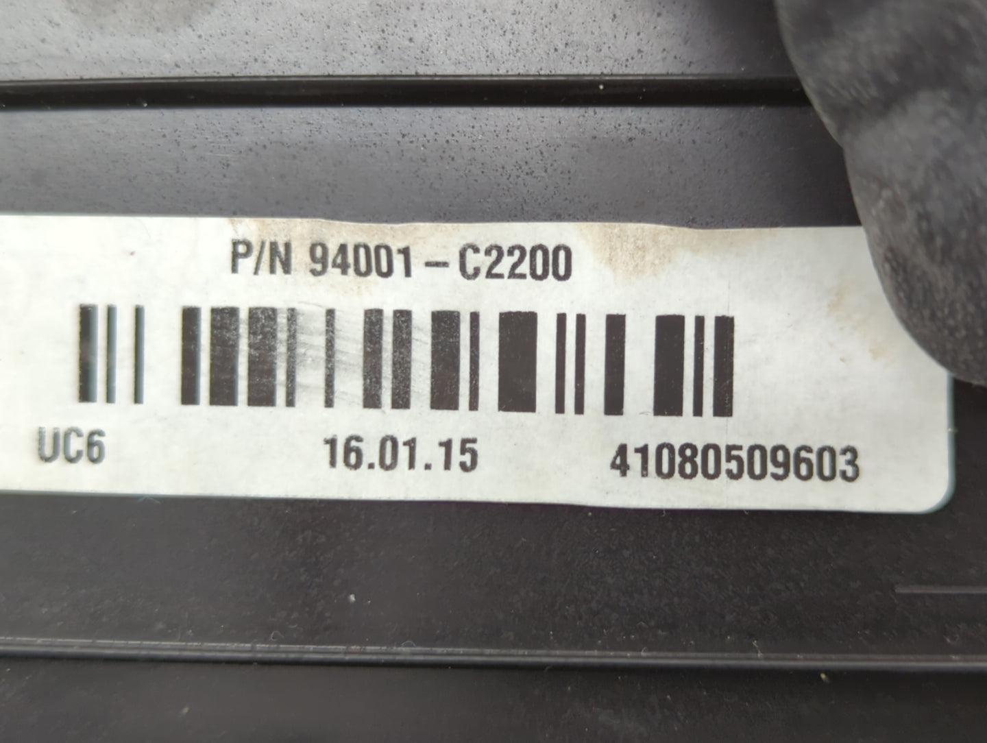 2015-2017 Hyundai Sonata Instrument Cluster Speedometer Gauges P/N:94001-C2100 94001-C2200 Fits Fits 2015 2016 2017 OEM Used
