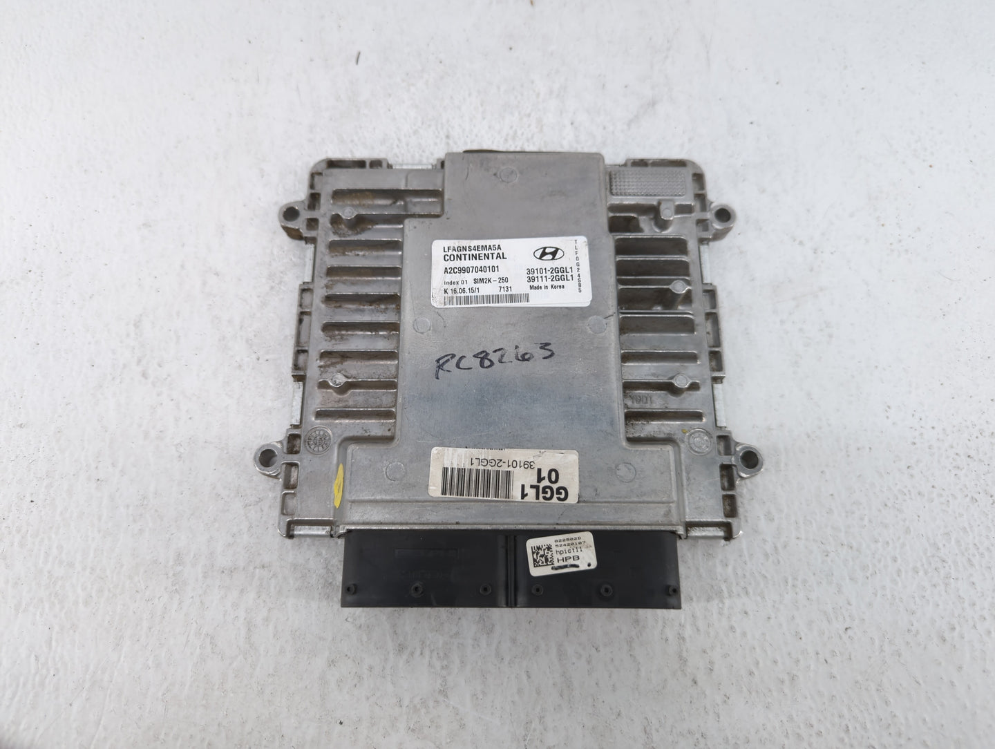 2015-2017 Hyundai Sonata PCM Engine Control Computer ECU ECM PCU OEM P/N:39111-2GGL1 39101-2GGL5 Fits Fits 2015 2016 2017 OE