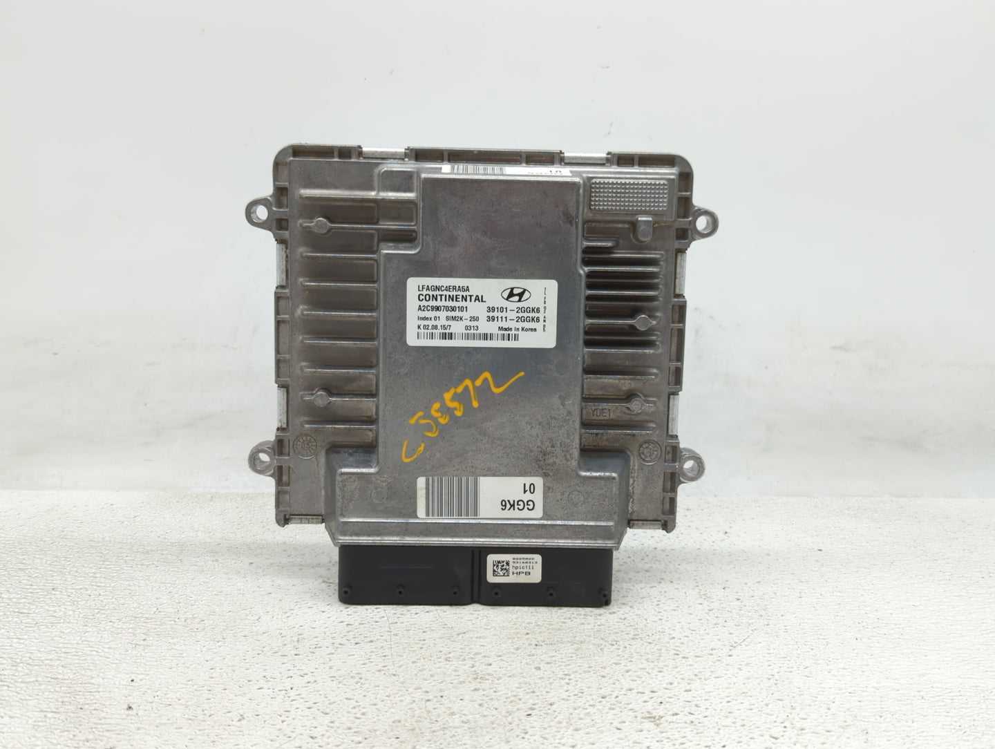 2015-2017 Hyundai Sonata PCM Engine Control Computer ECU ECM PCU OEM P/N:39111-2GGK6 39101-2GGK6 Fits Fits 2015 2016 2017 OE