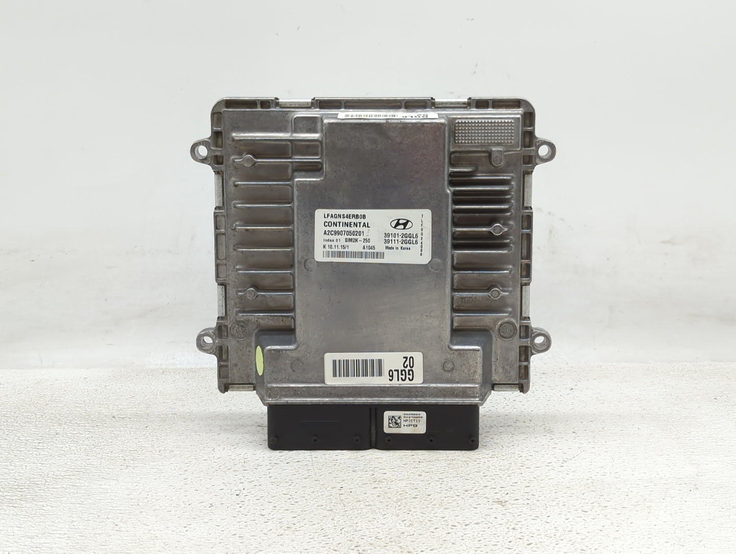 2015-2017 Hyundai Sonata PCM Engine Control Computer ECU ECM PCU OEM P/N:39111-2GGL1 39101-2GGL5 Fits Fits 2015 2016 2017 OE