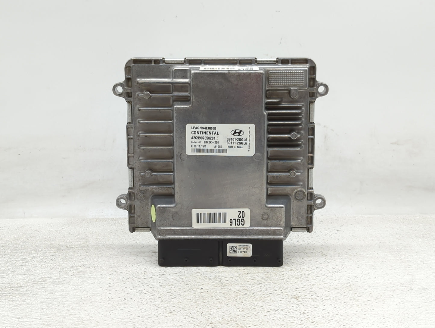 2015-2017 Hyundai Sonata PCM Engine Control Computer ECU ECM PCU OEM P/N:39111-2GGL1 39101-2GGL5 Fits Fits 2015 2016 2017 OE