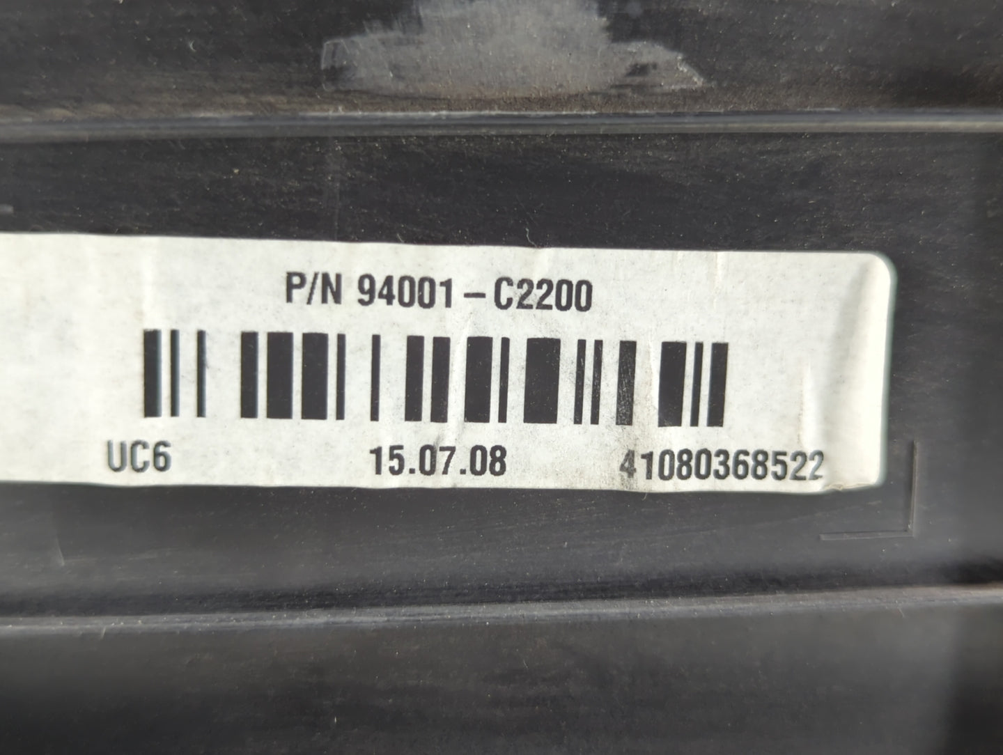 2016-2017 Hyundai Sonata Instrument Cluster Speedometer Gauges P/N:94001-C2200 94001-C2201 Fits Fits 2016 2017 OEM Used Auto