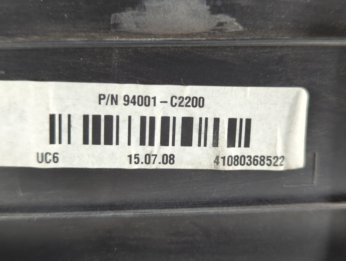 2016-2017 Hyundai Sonata Instrument Cluster Speedometer Gauges P/N:94001-C2200 94001-C2201 Fits Fits 2016 2017 OEM Used Auto