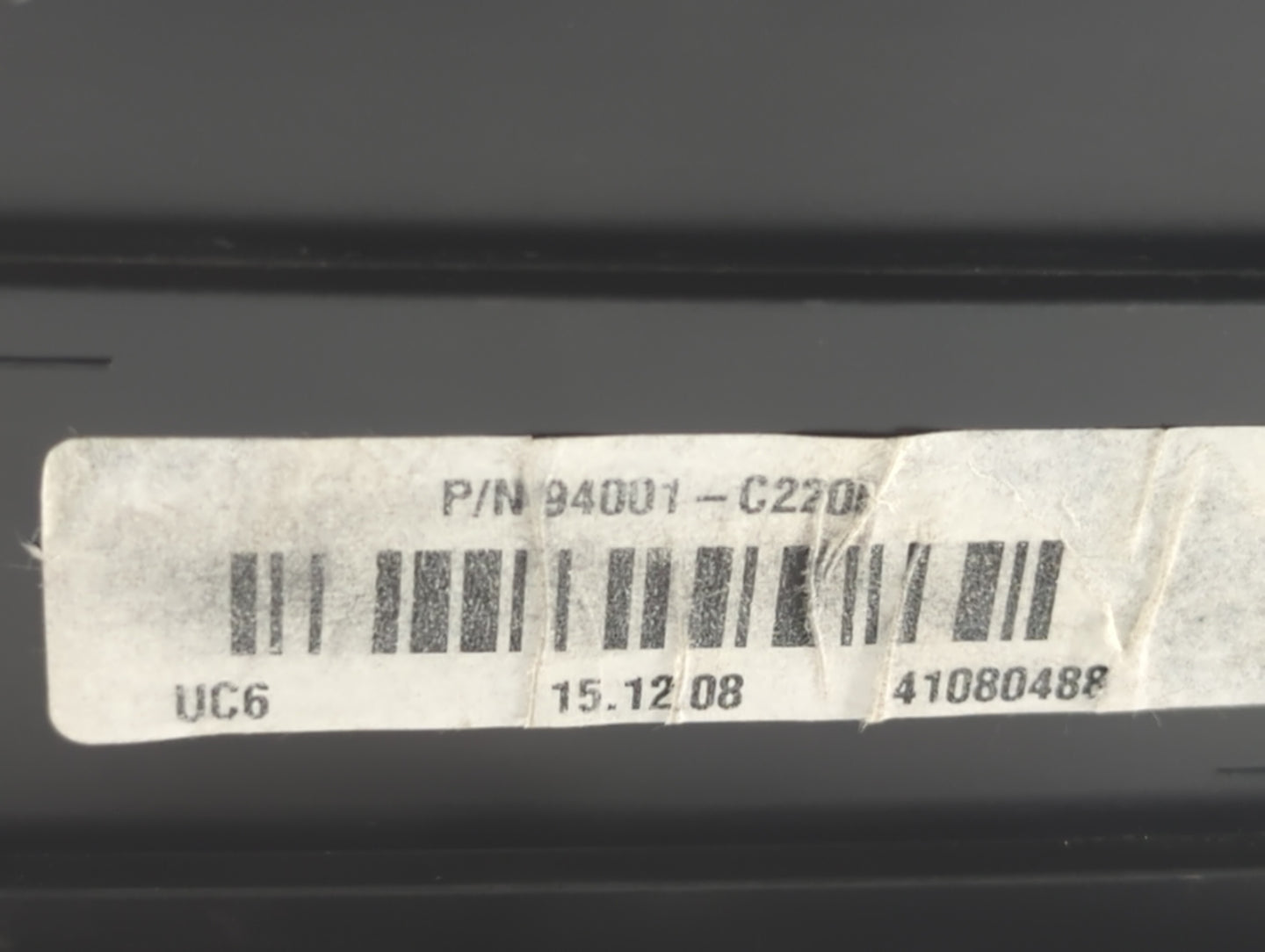 2016-2017 Hyundai Sonata Instrument Cluster Speedometer Gauges P/N:94001-C2200 94001-C2201 Fits Fits 2016 2017 OEM Used Auto