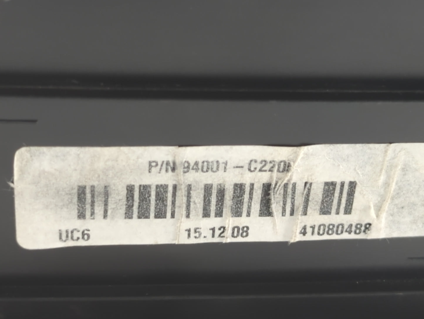 2016-2017 Hyundai Sonata Instrument Cluster Speedometer Gauges P/N:94001-C2200 94001-C2201 Fits Fits 2016 2017 OEM Used Auto