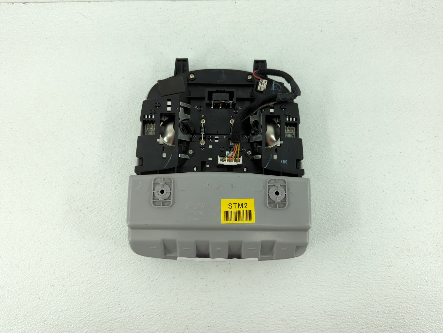 2015-2017 Hyundai Sonata Overhead Roof Console Grey - Oemusedautoparts1.com