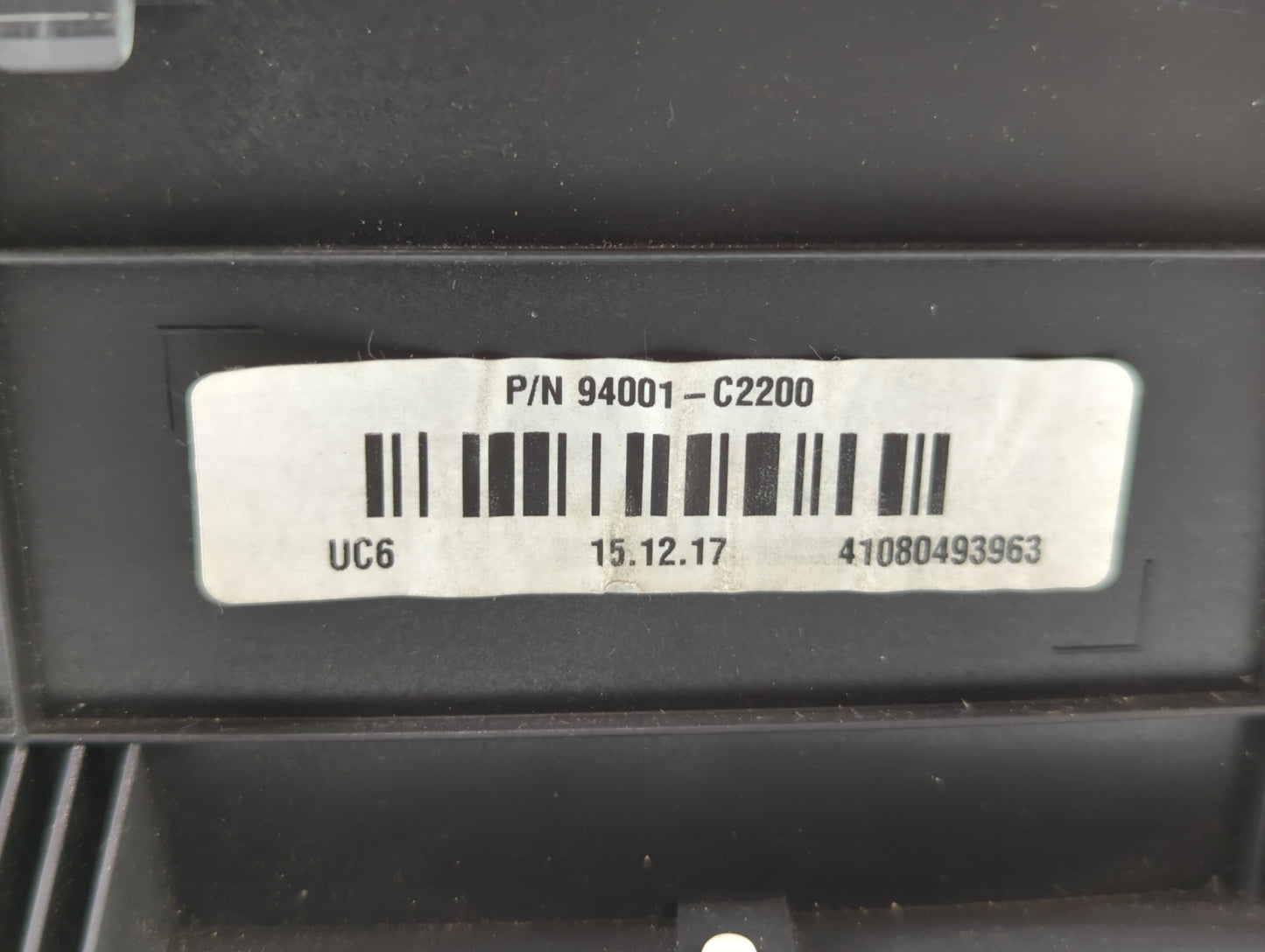 2015-2017 Hyundai Sonata Instrument Cluster Speedometer Gauges P/N:94001-C2100 94001-C2200 Fits Fits 2015 2016 2017 OEM Used