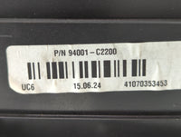 2016-2017 Hyundai Sonata Instrument Cluster Speedometer Gauges P/N:94001-C2200 94001-C2201 Miles: Fits Fits 2016 2017 OEM Us