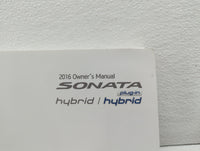 2016 Hyundai Sonata Owners Manual Book Guide OEM Used Auto Parts - Oemusedautoparts1.com