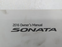 2016 Hyundai Sonata Owners Manual Book Guide OEM Used Auto Parts - Oemusedautoparts1.com
