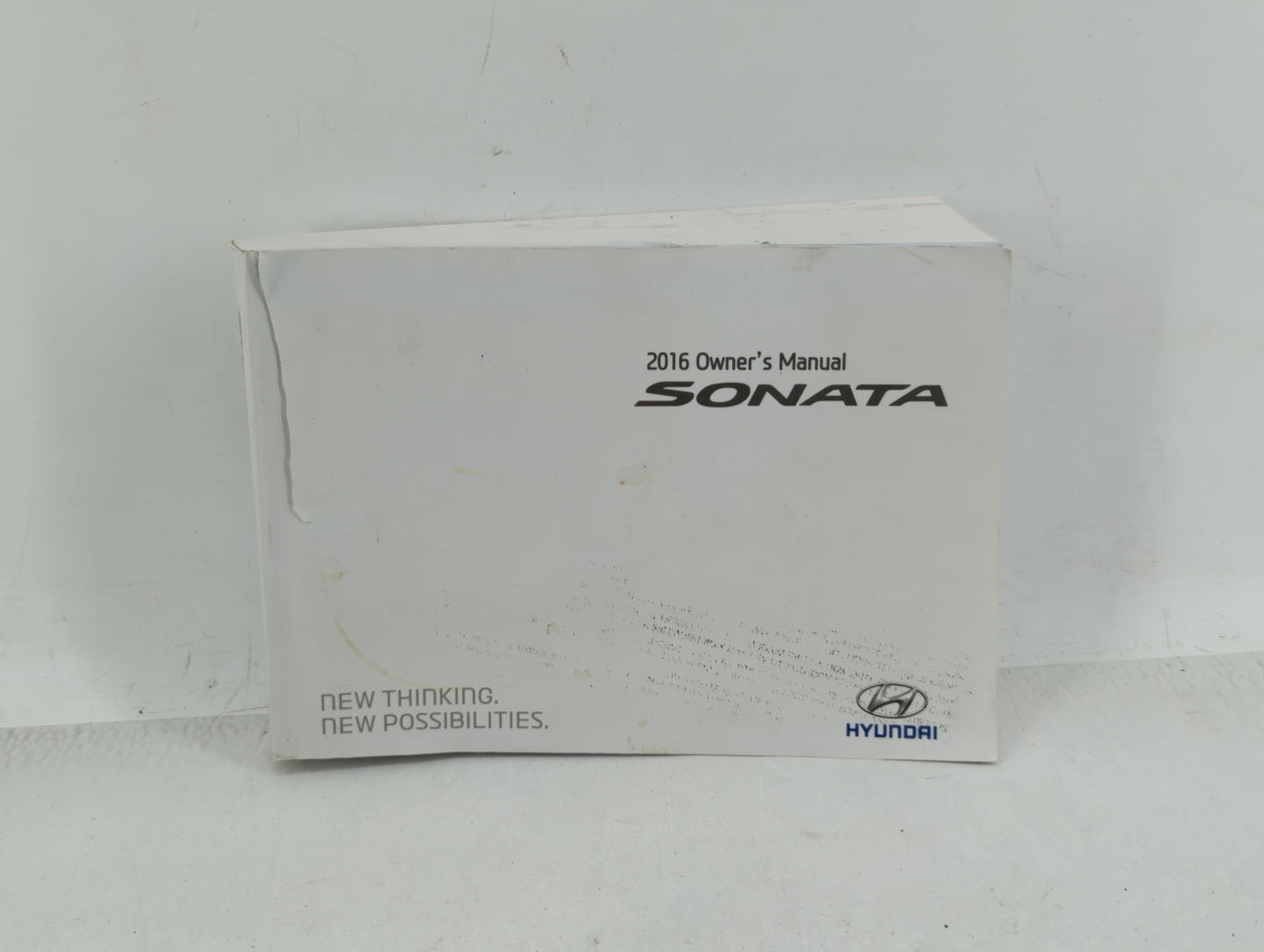 2016 Hyundai Sonata Owners Manual Book Guide OEM Used Auto Parts - Oemusedautoparts1.com