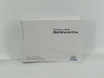 compare product 2016 Hyundai Sonata Owners Manual Book Guide OEM Used Auto Parts