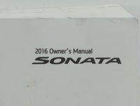 2016 Hyundai Sonata Owners Manual Book Guide OEM Used Auto Parts - Oemusedautoparts1.com