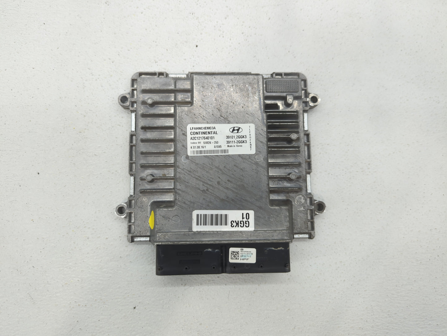 2015-2017 Hyundai Sonata PCM Engine Control Computer ECU ECM PCU OEM P/N:39111-2GGK3 39101-2GGK3 Fits Fits 2015 2016 2017 OE