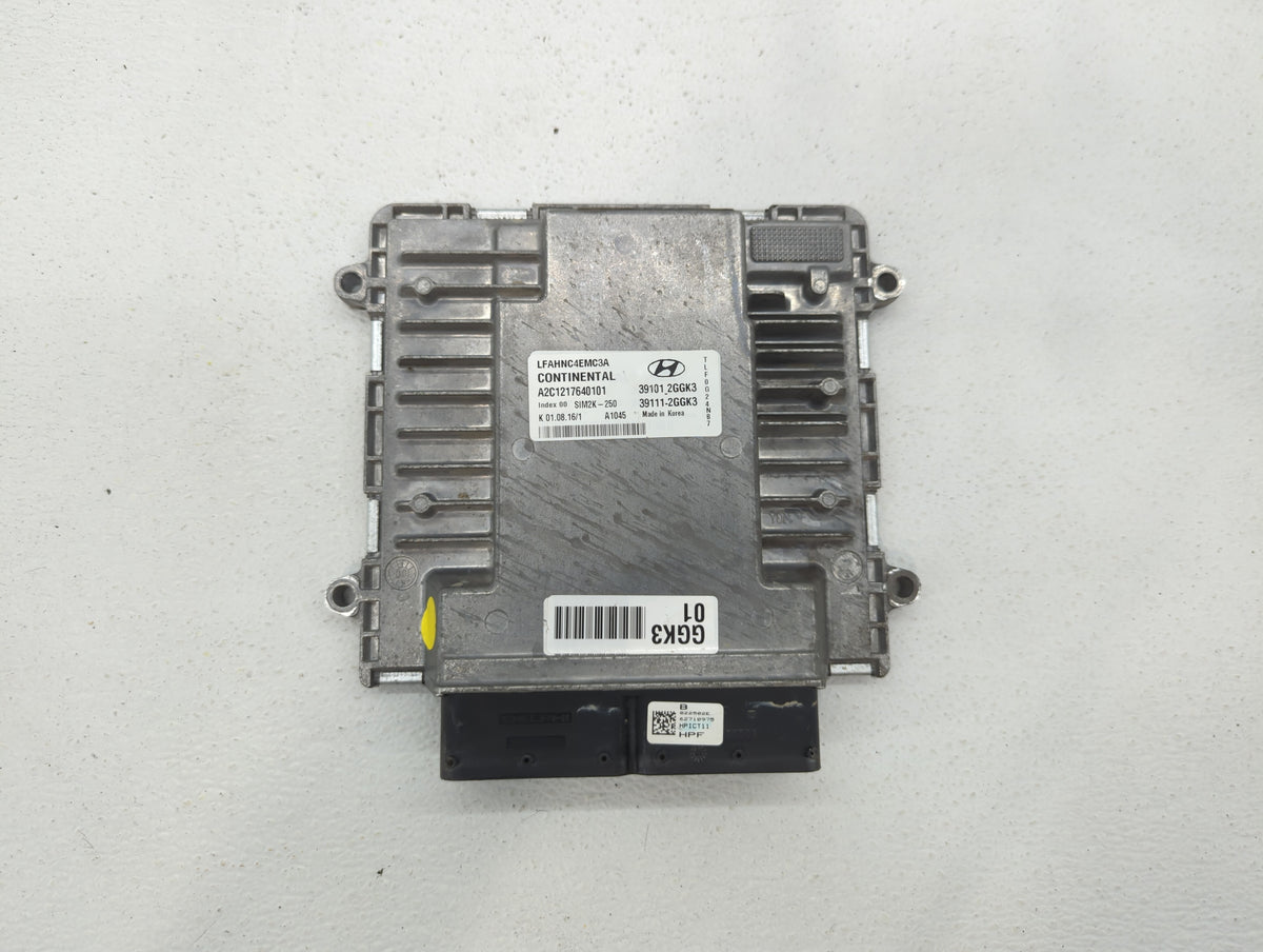 2015-2017 Hyundai Sonata PCM Engine Control Computer ECU ECM PCU OEM P/N:39111-2GGK3 39101-2GGK3, 39101-2GGL1 Fits 2015 2016
