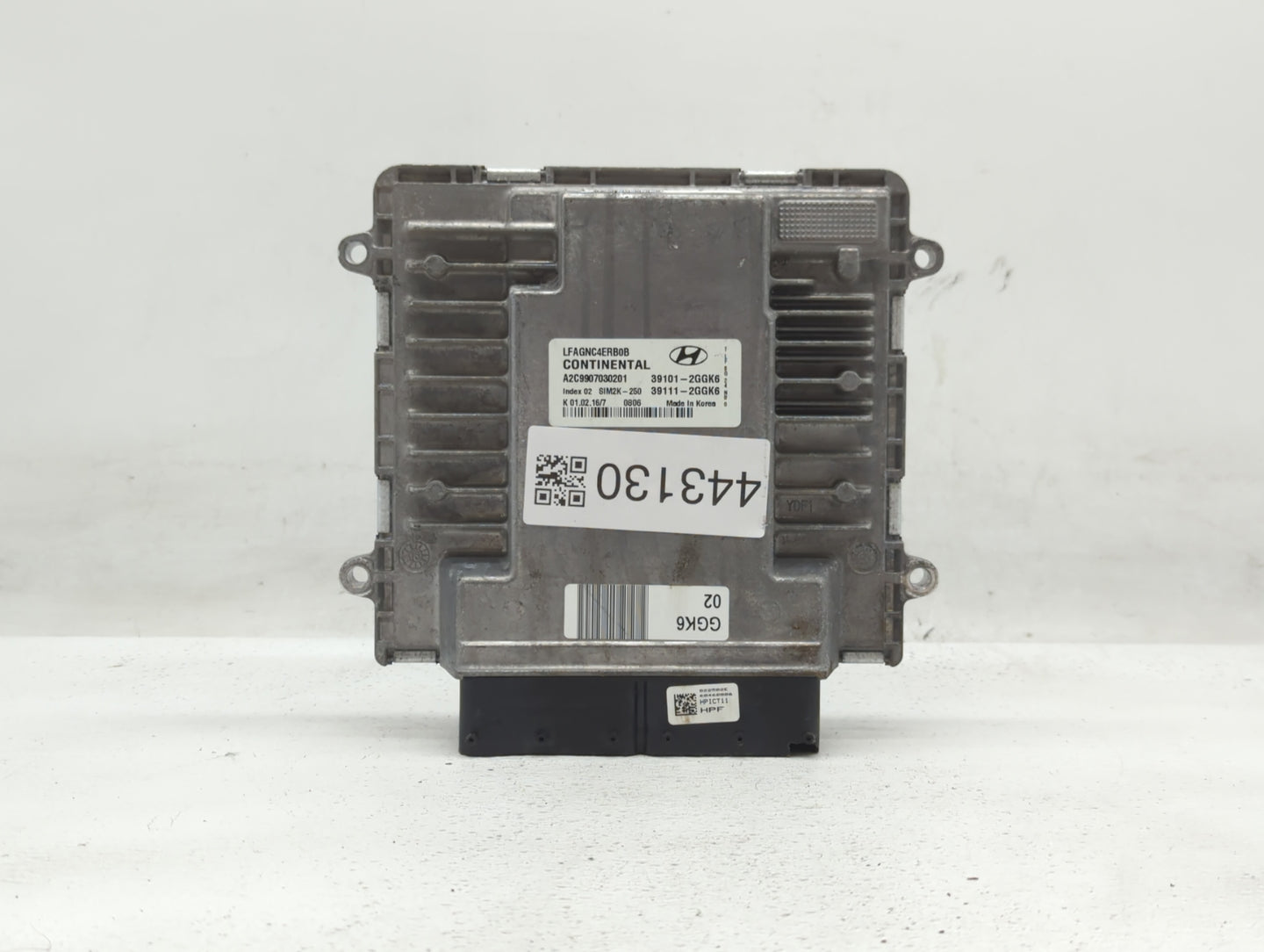 2015-2017 Hyundai Sonata PCM Engine Control Computer ECU ECM PCU OEM P/N:39111-2GGK5 39101-2GGK5 Fits Fits 2015 2016 2017 OE