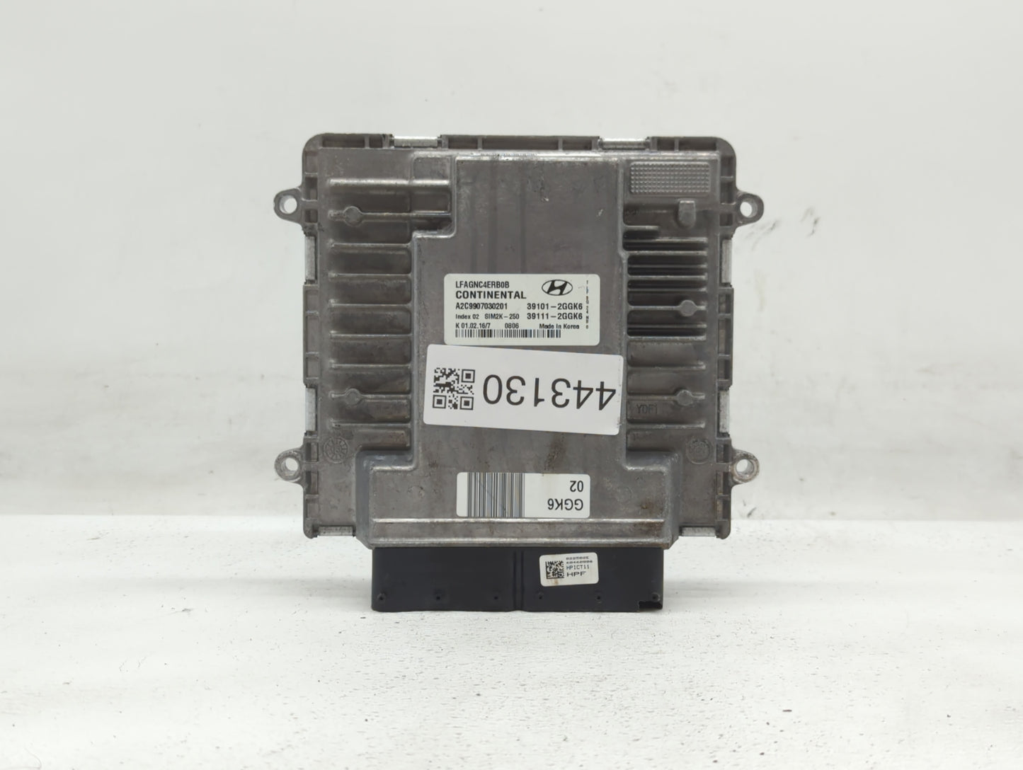 2015-2017 Hyundai Sonata PCM Engine Control Computer ECU ECM PCU OEM P/N:39111-2GGK5 39101-2GGK5 Fits Fits 2015 2016 2017 OE