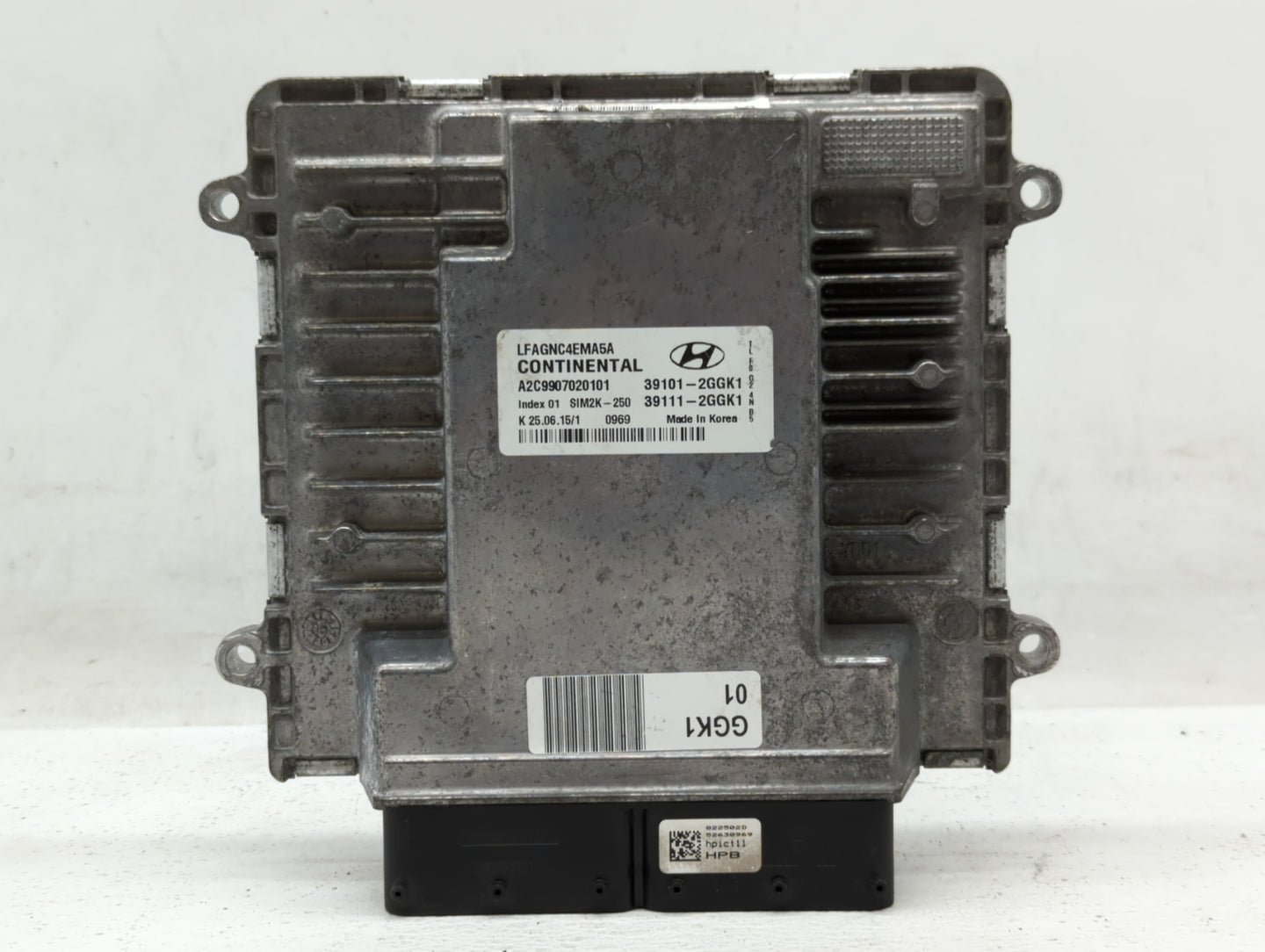2015-2017 Hyundai Sonata PCM Engine Control Computer ECU ECM PCU OEM P/N:39111-2GGK1 39101-2GGK1 Fits Fits 2015 2016 2017 OE