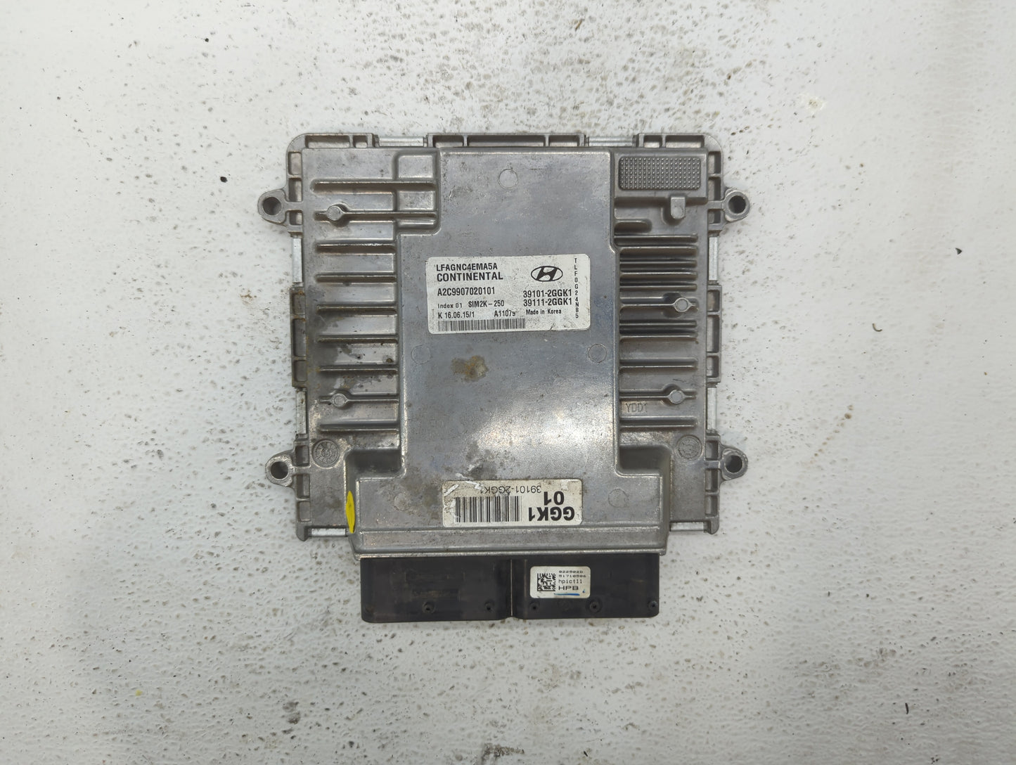 2015-2017 Hyundai Sonata PCM Engine Control Computer ECU ECM PCU OEM P/N:39111-2GGK1 39101-2GGK1 Fits Fits 2015 2016 2017 OE