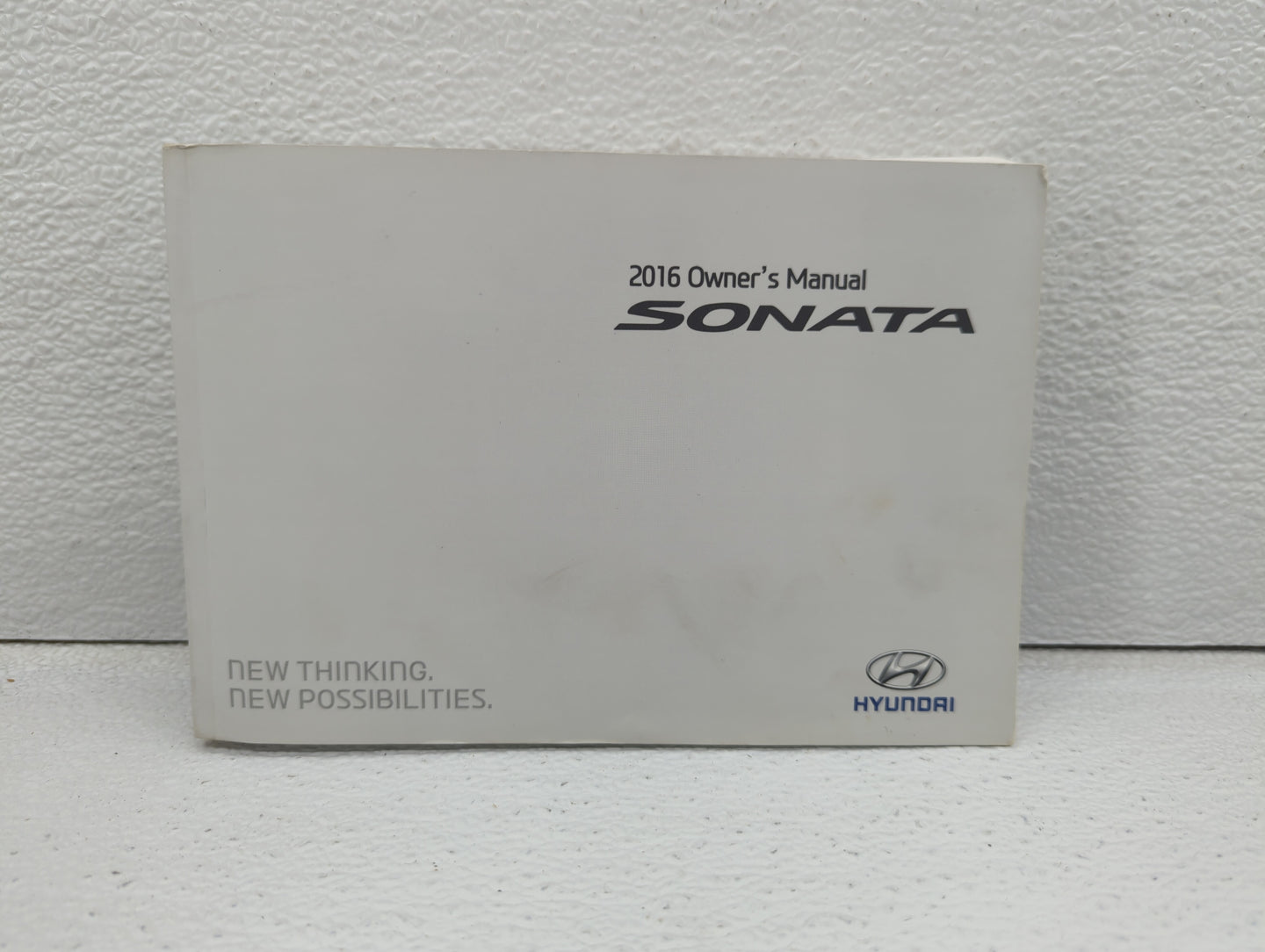 2016 Hyundai Sonata Owners Manual Book Guide OEM Used Auto Parts - Oemusedautoparts1.com