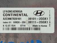 2015-2017 Hyundai Sonata PCM Engine Control Computer ECU ECM PCU OEM P/N:39111-2GGK0 39101-2GGK0 Fits Fits 2015 2016 2017 OE
