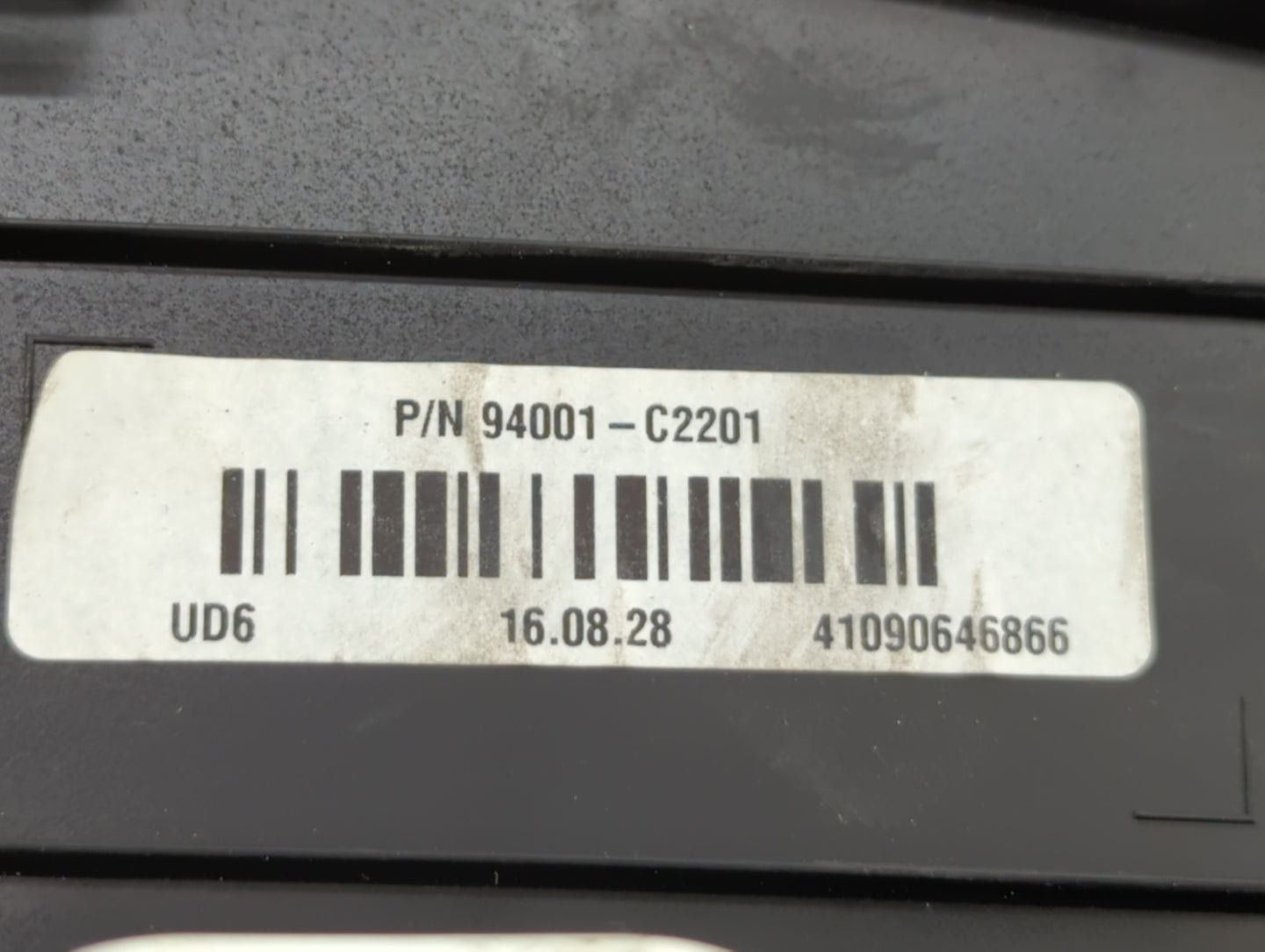 2016-2017 Hyundai Sonata Instrument Cluster Speedometer Gauges P/N:94001-C2200 94001-C2201 Fits Fits 2016 2017 OEM Used Auto