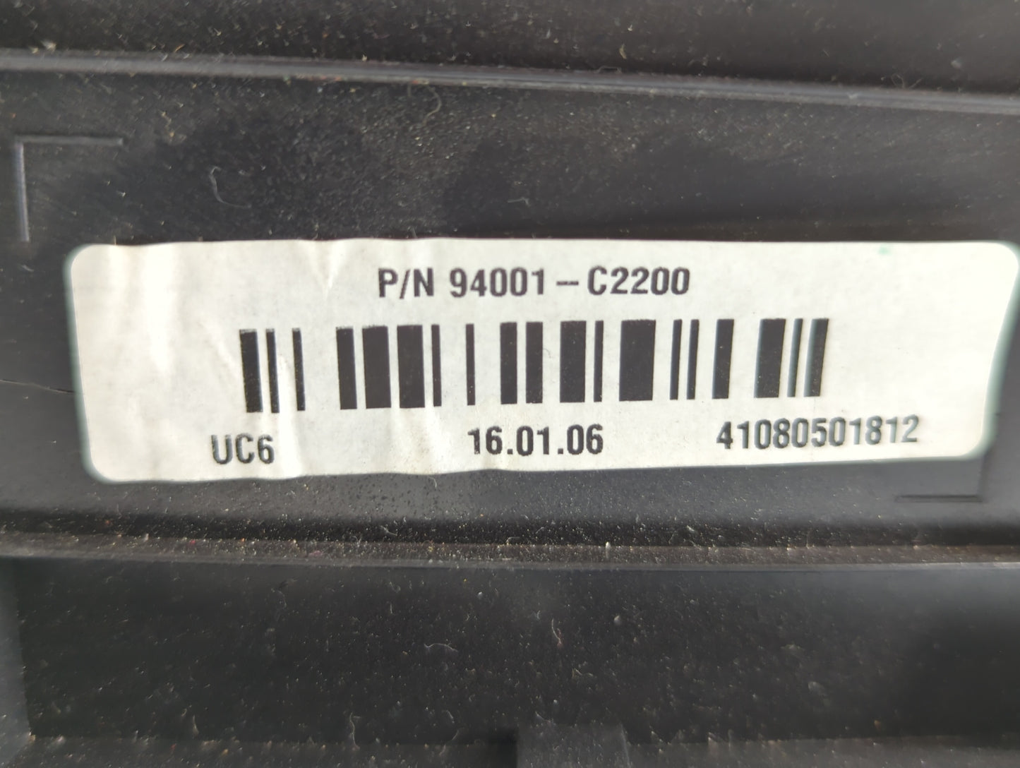 2016-2017 Hyundai Sonata Instrument Cluster Speedometer Gauges P/N:94001-C2200 94001-C2201 Fits Fits 2016 2017 OEM Used Auto