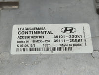 2015-2017 Hyundai Sonata PCM Engine Control Computer ECU ECM PCU OEM P/N:39111-2GGK0 39101-2GGK0 Fits Fits 2015 2016 2017 OE