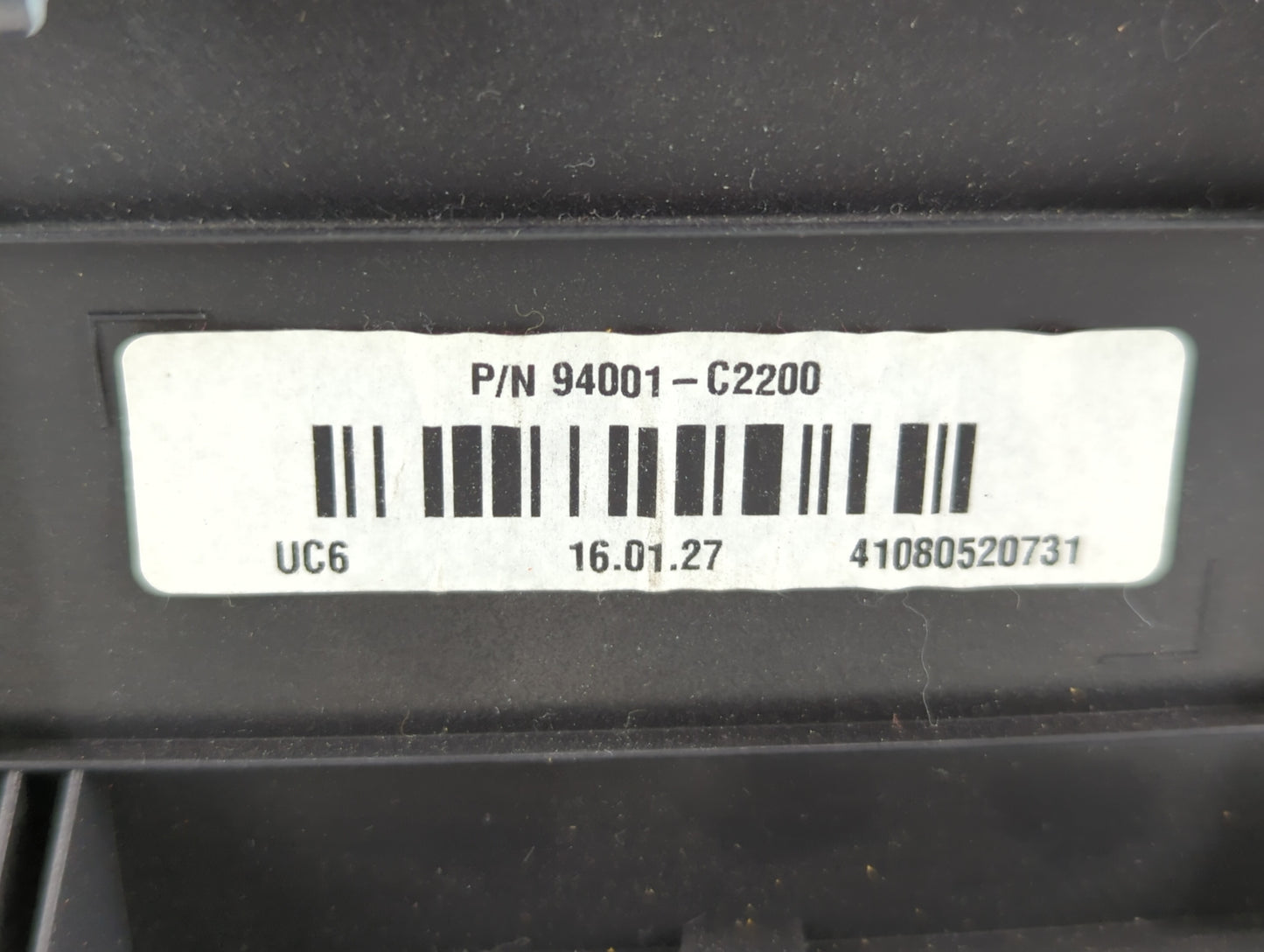 2016-2017 Hyundai Sonata Instrument Cluster Speedometer Gauges P/N:94001-C2200 94001-C2201 Miles: Fits Fits 2016 2017 OEM Us