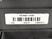 2016-2017 Hyundai Sonata Instrument Cluster Speedometer Gauges P/N:94001-C2200 94001-C2201 Miles: Fits Fits 2016 2017 OEM Us